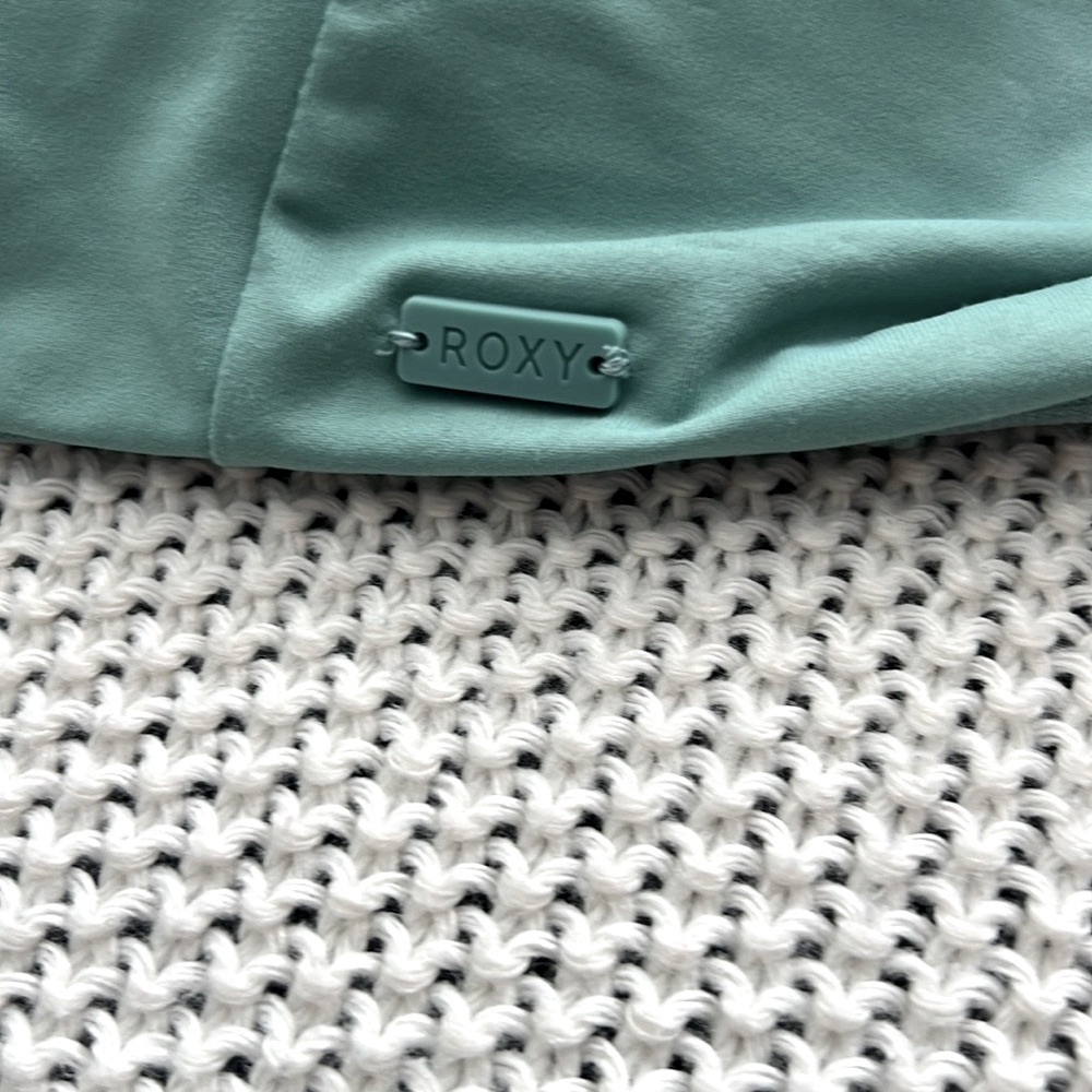 Roxy Teal Swim Top - Picture 3 of 4
